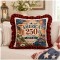 America 250 Patriotic Ruffle Pillow