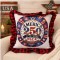 America 250 Fireworks Patriotic Ruffle Pillow