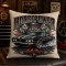 Horsepower Power & Speed Linen Pillow Cover 15.75"