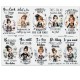 Funny Kitchen Quotes 11x15 Glass Cutting Board”